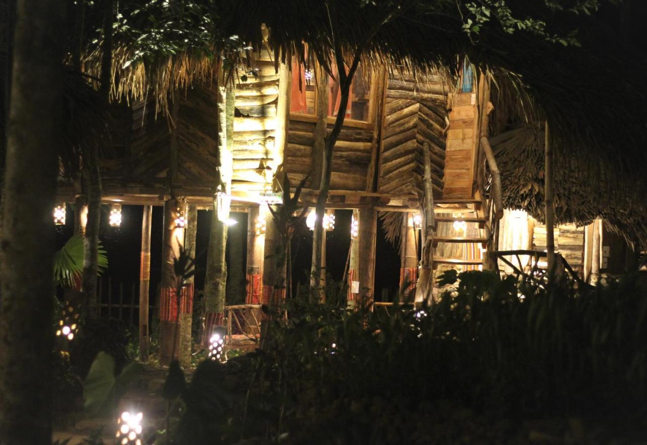 Pu Luong Treehouseヴィラ エクステリア 写真